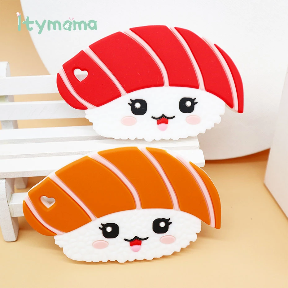 

1 шт., силиконовый Прорезыватель для зубов, для суши