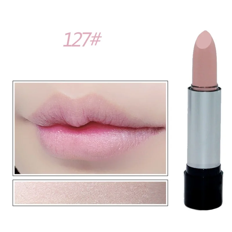 Увлажняющая губная помада долговечный пигмент Шиммер телесного цвета набор