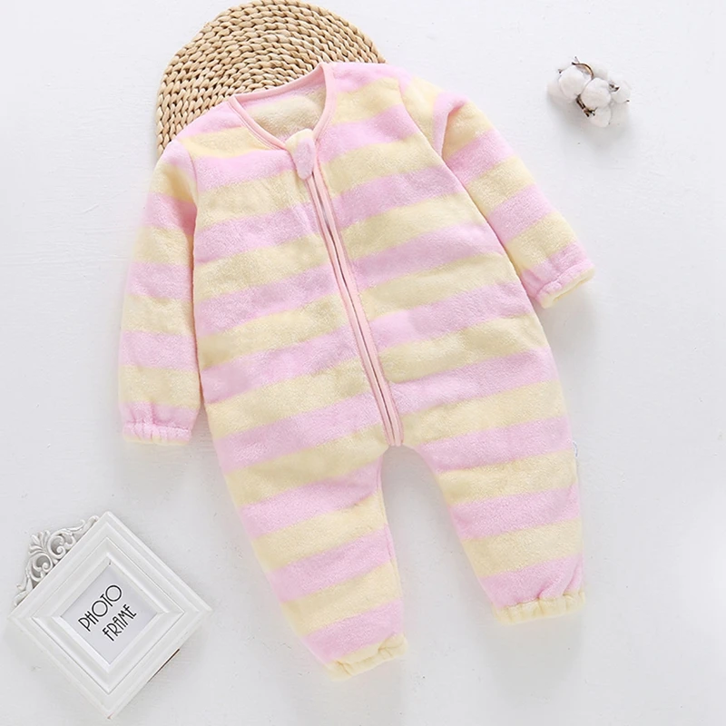 Комбинезон для маленьких мальчиков и девочек комбинезон спальный мешок плотная