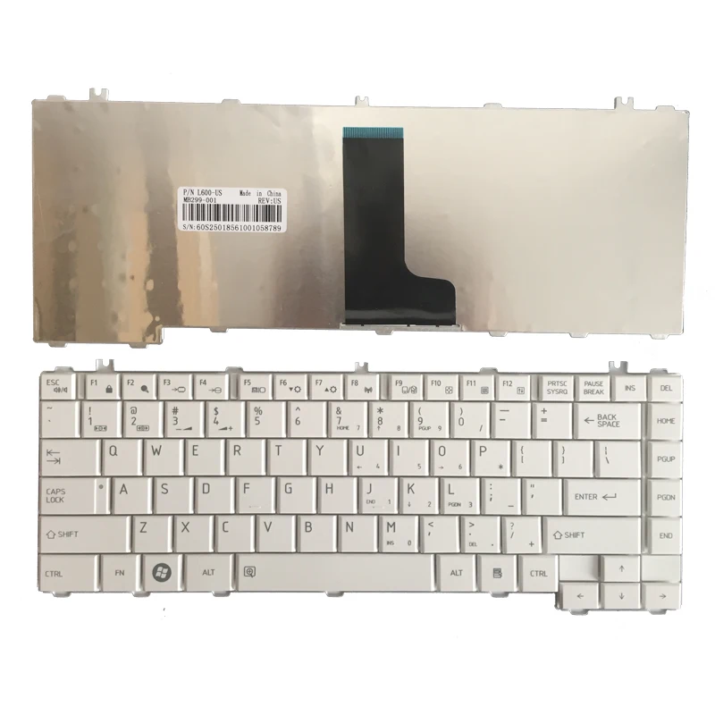 Черная Клавиатура США для Toshiba Satellite C600 C600D L645 L645D L730 L730D L735 L735D L740 L740D L745 L745D высокое