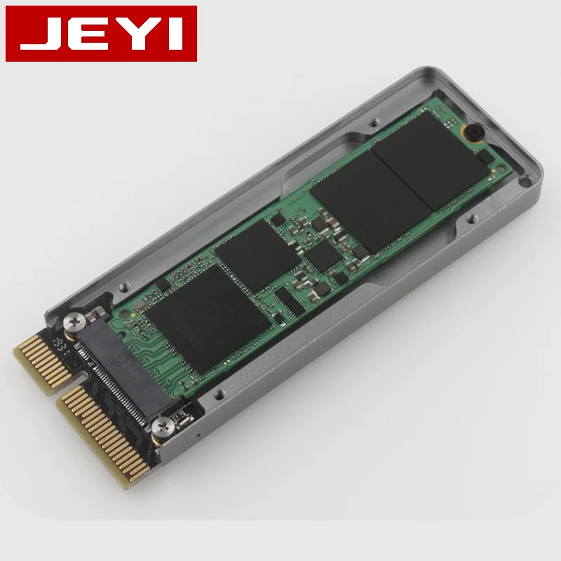 JEYI iSSD m.2 NVME алюминиевый корпус PCIE3.0 GEN3 мобильный SSD бокс optibay чехол PCIE X1 адаптер m2 M.2