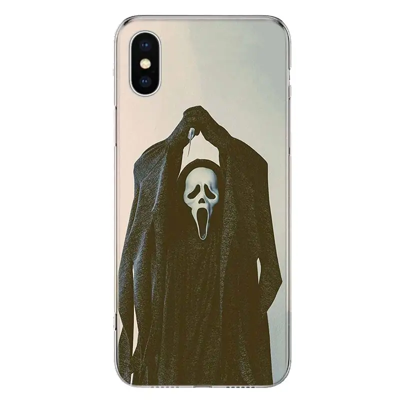 Ghostface Scream Phone Case For Apple iphone 14 13 12 11 Pro Max SE 2020 X XS XR 7 8 6 6S Plus Soft Cover Coque Fundas