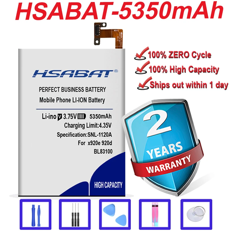 Аккумулятор HSABAT BL83100 5350 мАч для htc x920e x920d butterfly droid dna htl21 Deluxe DLX One X5|battery for|battery for