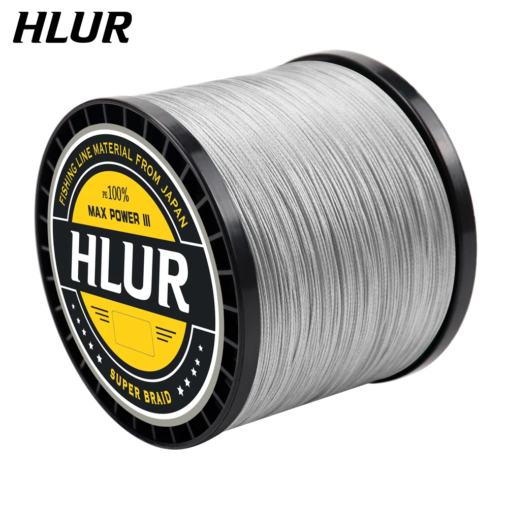 

HLUR 9 Strands 300/500/1000 Meters Braided Fishing Line Multi-color PE line High Strength 28.6LB-143.5LB