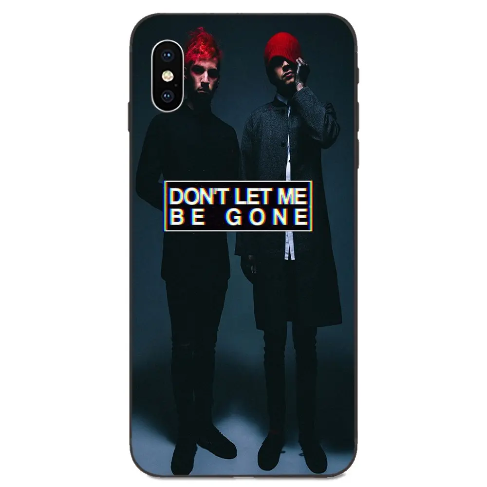 Don T Let Me Be Gone Twenty One Pilots черный мягкий чехол для Apple iPhone 4 4S 5 5S SE 6 6S 7 8 11 Plus X XS Max XR Pro