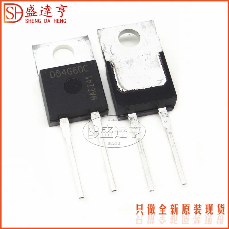 10 шт./лот IDH04SG60C D04G60C 4A 600V TO 220 SIC новый оригинальный в наличии|Транзисторы| |