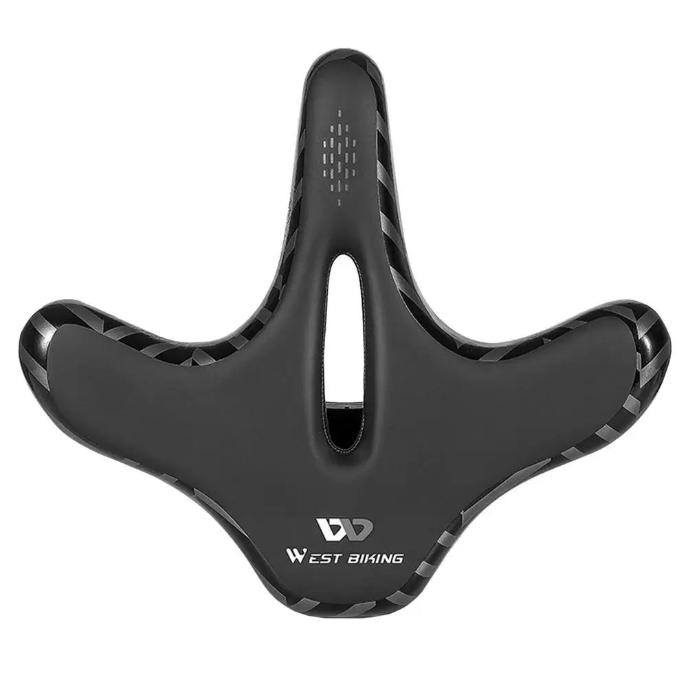 

Велосипедное Сиденье, заднее сиденье для ночной езды, ажурная подушка для заднего фонаря, широкое утолщенное сиденье для дорожного велосип...