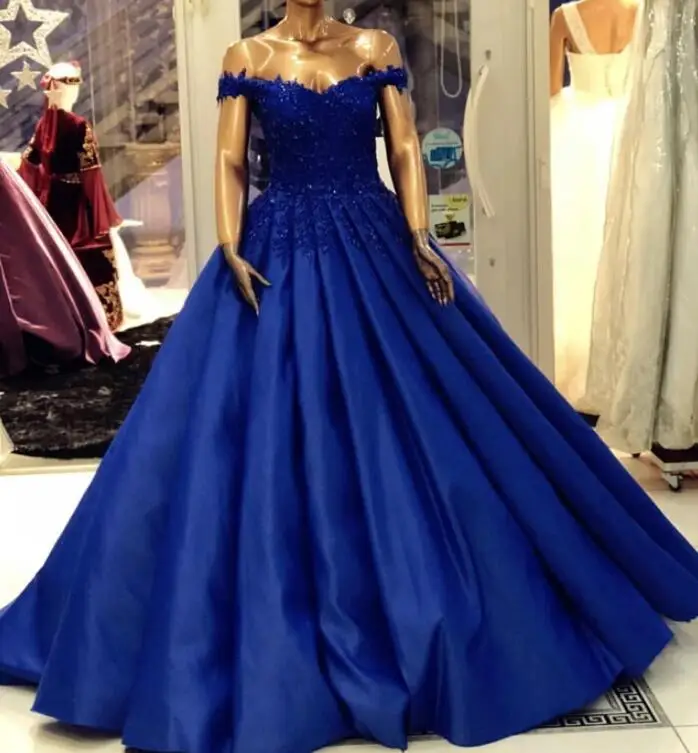 

Элегантные темно-синие платья для девушек 16 лет бальное платье сексуальное с открытыми плечами сердечком лиф-корсет Одежда для вечеринки н...