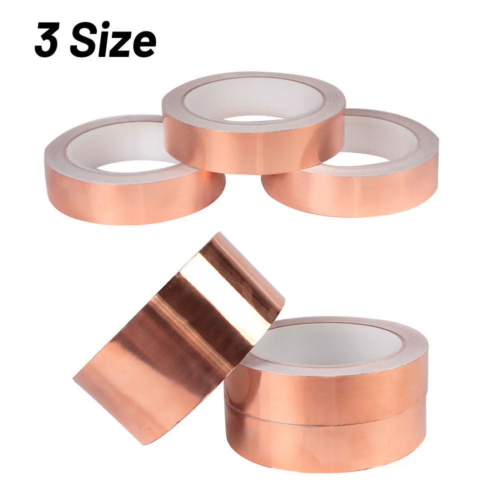 

Conductive Copper Foil Tape Copper EMI Foil Self Adhesive Shielding Slug