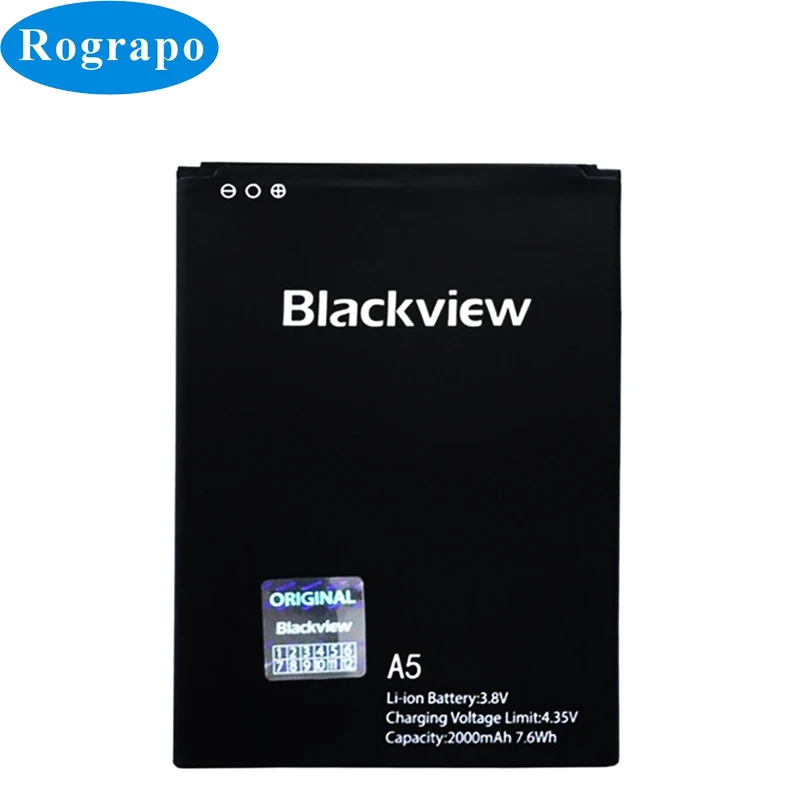 New 2000mAh Blackview A5 Replacement Mobile Phone Battery | Мобильные телефоны и аксессуары