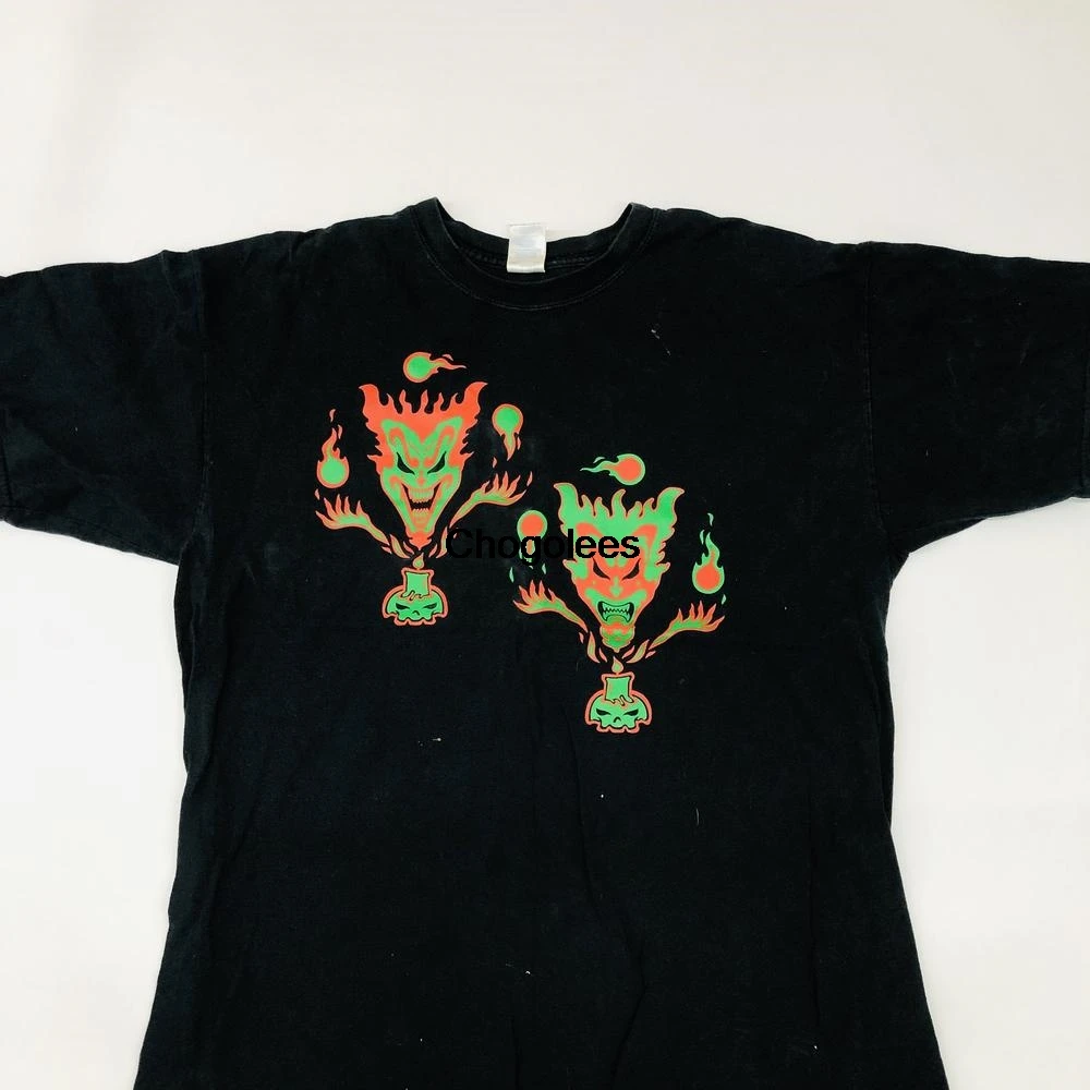 Винтажная сумасшедшая футболка с изображением покса клоуна джескеля зеленая