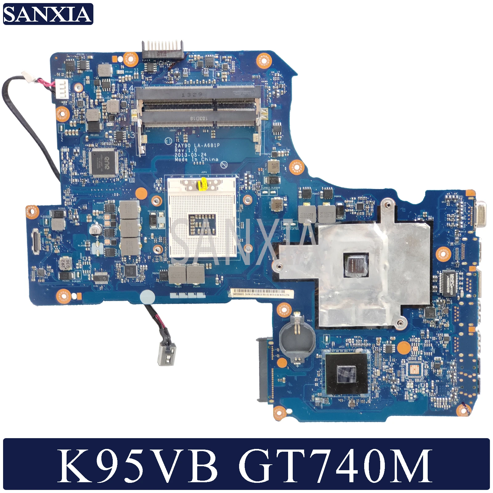 KEFU LA A681P материнская плата для ноутбука ASUS K95VB R900VB A95VB оригинальная GT740M