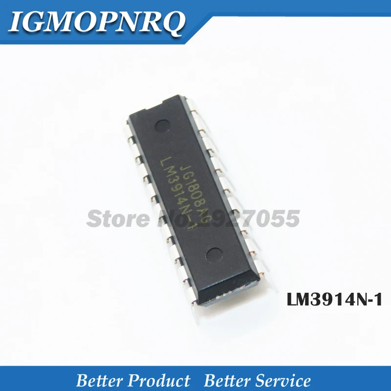 5 шт. LM3914N-1 LM3915N-1 DIP LM3914N LM3915N LM3916N DIP-18 LM3914 LM3915 LM3916 DIP18