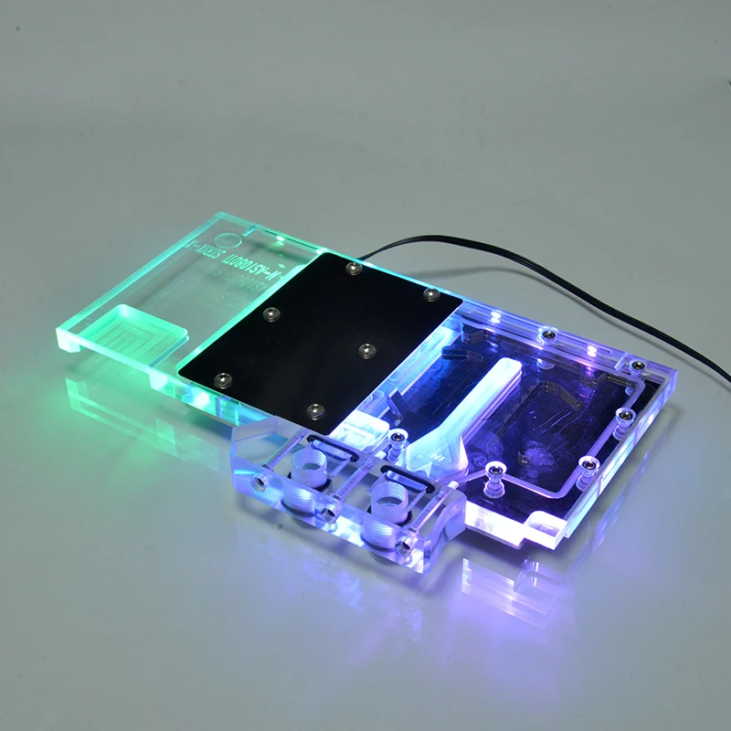 Блок Водяного Охлаждения видеокарты Syscooling для ASUS ROG-STRIX-G TX1080-O8G-GAMING | Компьютеры и