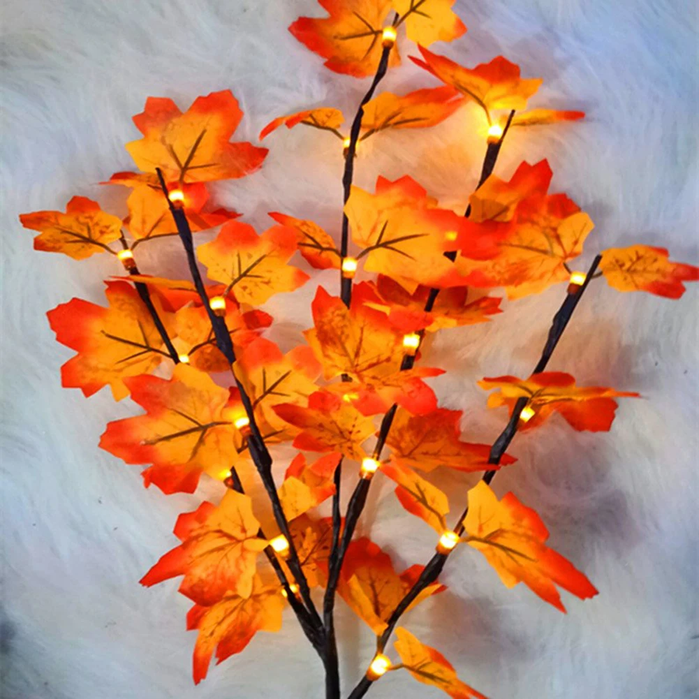 

LED Leave String Fairy Light DIY Garlands Battery Powered Christmas Decor Lamp Party Wedding Decorative Fairy Lights