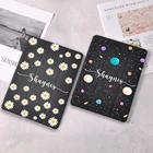 Чехол для iPad Air 4, 10,9, 2020, 5, 6, 9,7, 8 поколения, 7, 11, 10,2 дюйма, iPad Pro Mini 4, 5, с именем на заказ