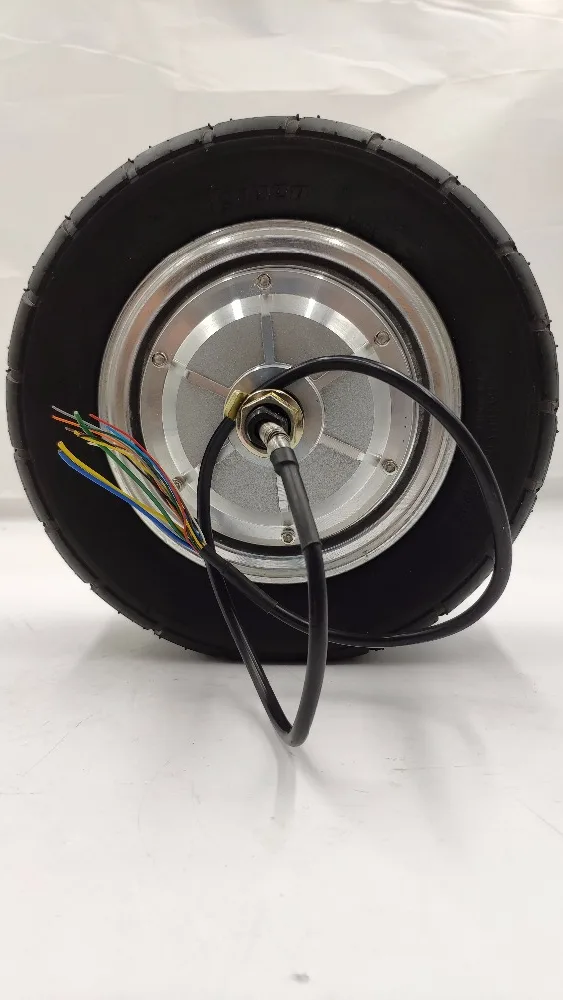 10 дюймов мотор для центрального движения 36 V/48 V 350 W/480 W Бесщеточный безредукторный с датчиком робот Электрический велосипед мотор для центрального движения