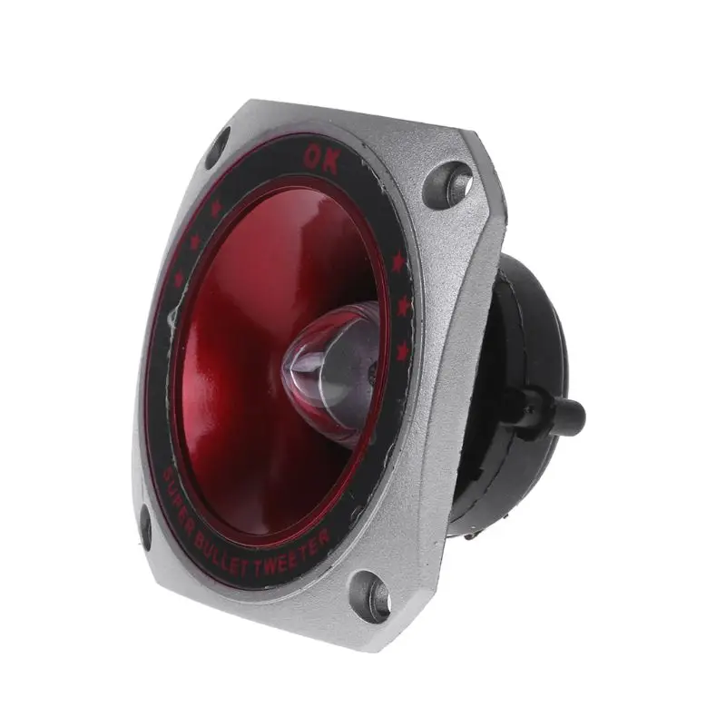

2PCS Speaker Tweeter 3\" Colorful Flashing Piezoelectric Loudspeaker Treble Head Driver 54DB