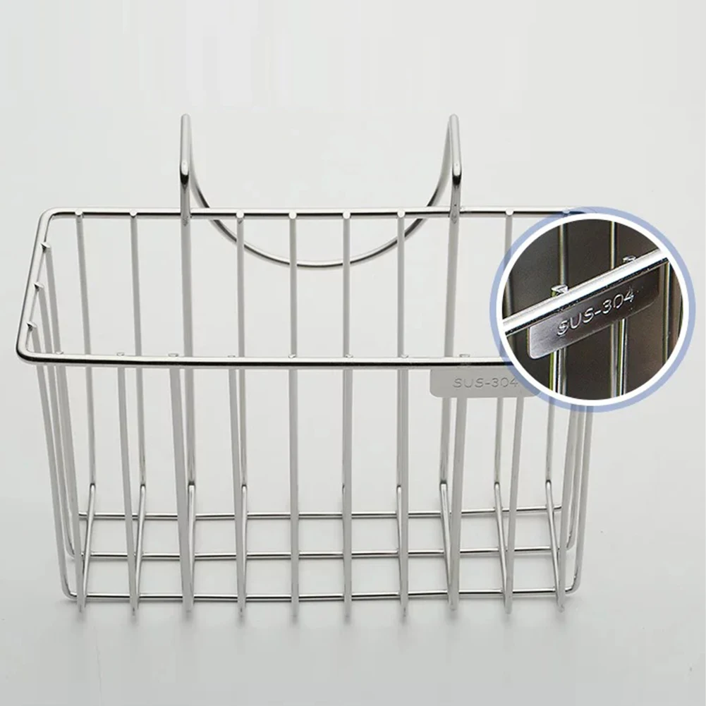 Useful Sink Shelf Dish Sponge Drain Rack Bathroom Kitchen Holder Organizer | Дом и сад