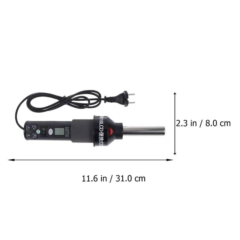 

1PCS Hot Air Gun 4 Nozzles Soldering Temperature Controlled Hot Air Blower Drying Gun