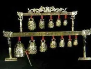 

TIBET SILVER BELL ARCHAIC HANDWORK DECORATIVE BIG BRASS BELLS CHINESE DRAGON GLOCKENSP DECORATION REAL TIBETAN SILVER BRASS