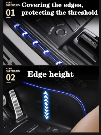 Напольные коврики Puou для Volvo XC60 спереди и сзади полный комплект