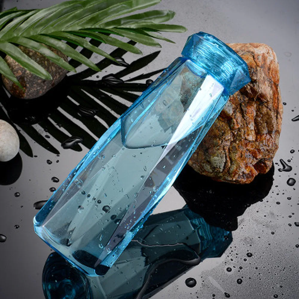 INS Cup Crystal Diamond Casual Sports Water Gift Creative Glass Bottle Stainless Steel | Дом и сад