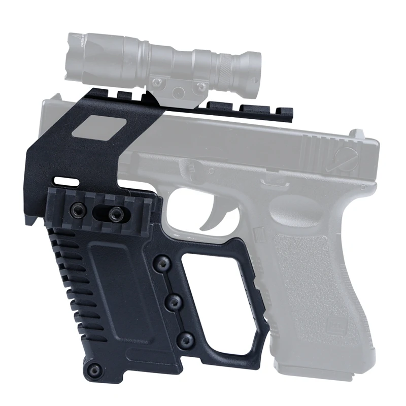 

Tactical Airsoft Rail Base GLOCK Series For GL 17 18 19 Military Loading Device Pistol Rail Kit Hunting Army Accessories