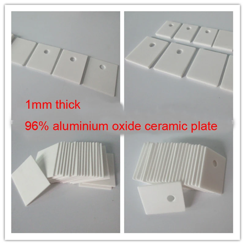Керамическая пластина из оксида алюминия толщина 1 мм 92% алюминий Вафля оксид