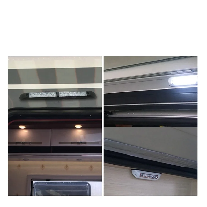 12V 24V Waterproof LED Outdoor Light RV Caravan Marine Boat Awning Lamp | Hardware