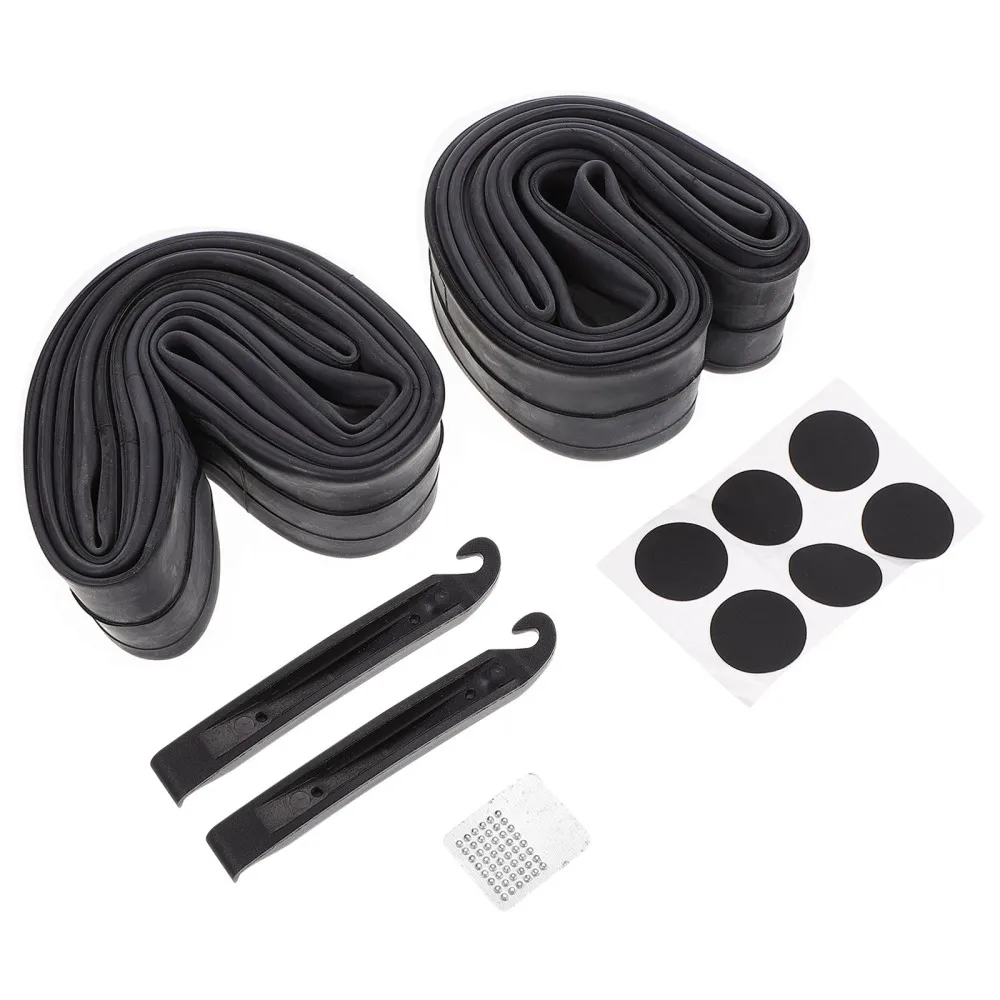

1 Set of Bike Inner Tubes Adhesive MTB Repair Round Stickers Patching Supplies