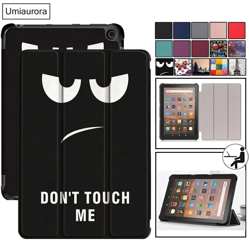 

Магнитный чехол из искусственной кожи для Amazon Fire HD8 HD 8 Plus 2020 8,0 дюйма, чехол для планшета, чехол для Amazon Fire HD8 HD 8 2017 2018, чехол