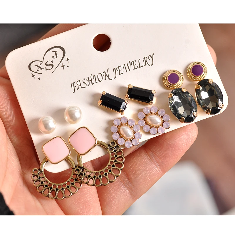 Новые Модные женские ювелирные украшения оптовая продажа вечерние серьги для