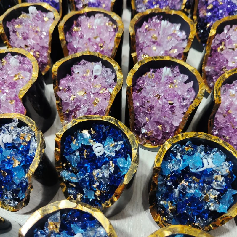 Хрустальная руда искусственные ароматические свечи из соевого воска украшение