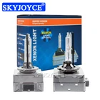 SKYJOYCE 10 парлот Новый OEM 35 Вт D1S D3S ксеноновых фар, Высокопрочная конструкция лампы 4300K 5000K 6000K 8000K 55Вт HID ксеноновая лампа D1 D3 автомобильный ксеноновый светильник