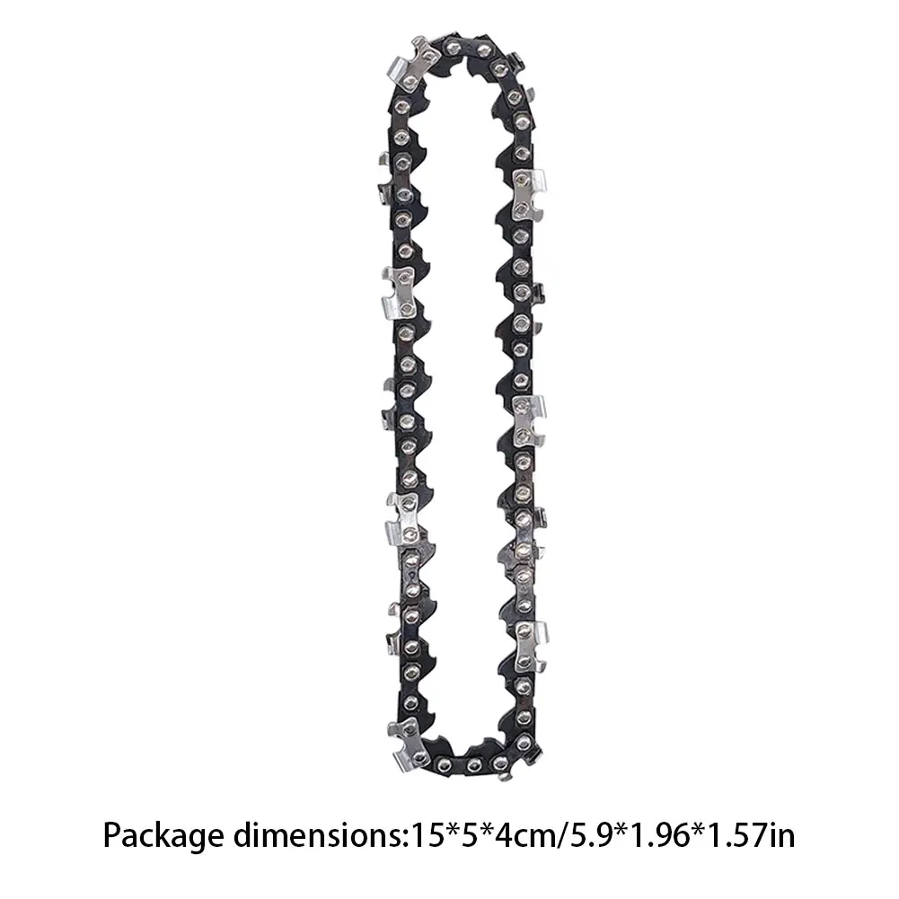 

3PCS Steel Chainsaw Chain Replacement 4 Inch Length 1/4 Pitch Handheld Electric Battery Chain Saw Pruners Accessories Tool