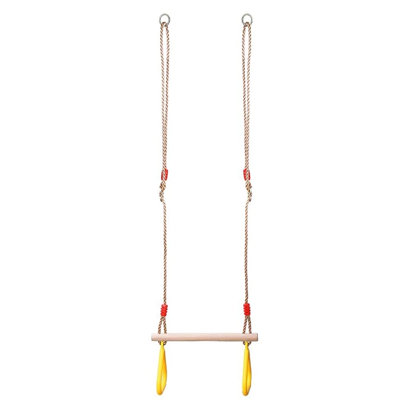 

Детские уличные деревянные трапециевидные качели кольца забавные игровые Игрушки для двора сада детские игры