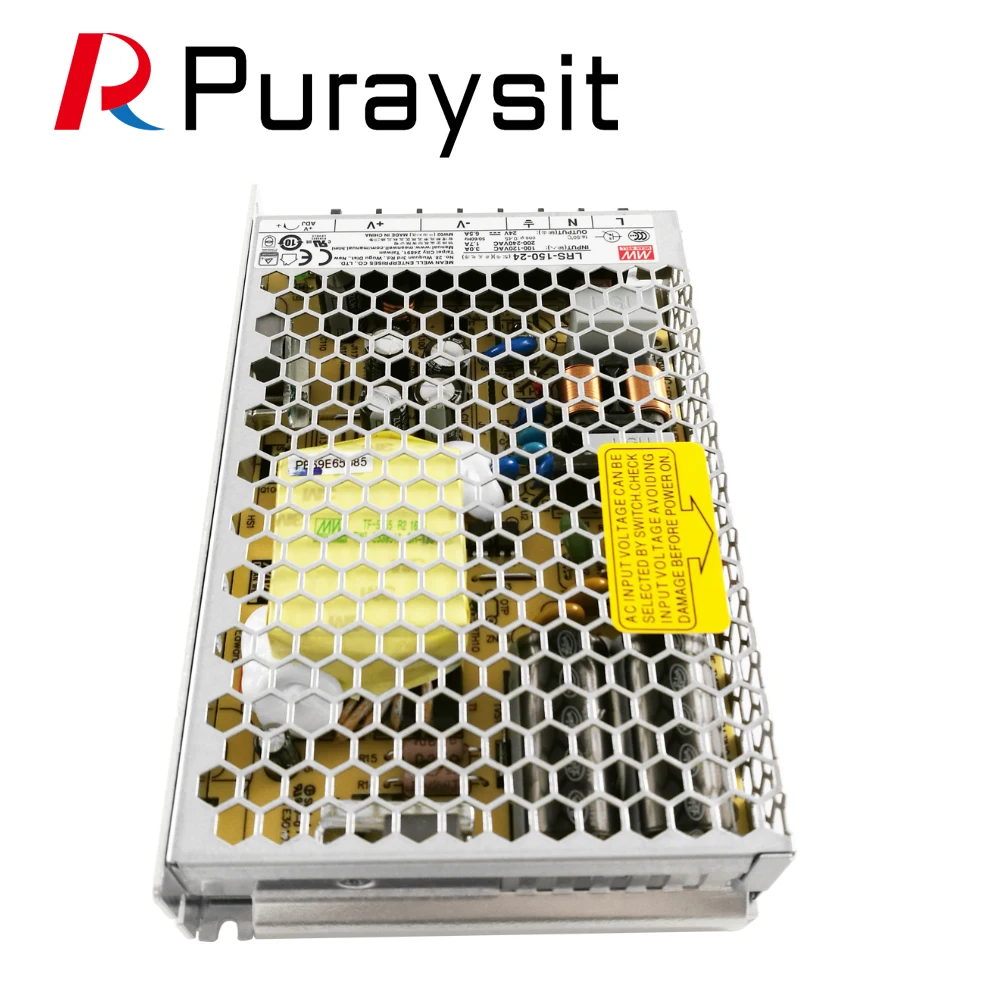 Puraysit MeanWell LRS-150-12V 15V 24V 36V 48V Импульсный источник питания meanwell AC/DC 150W с одним выходом