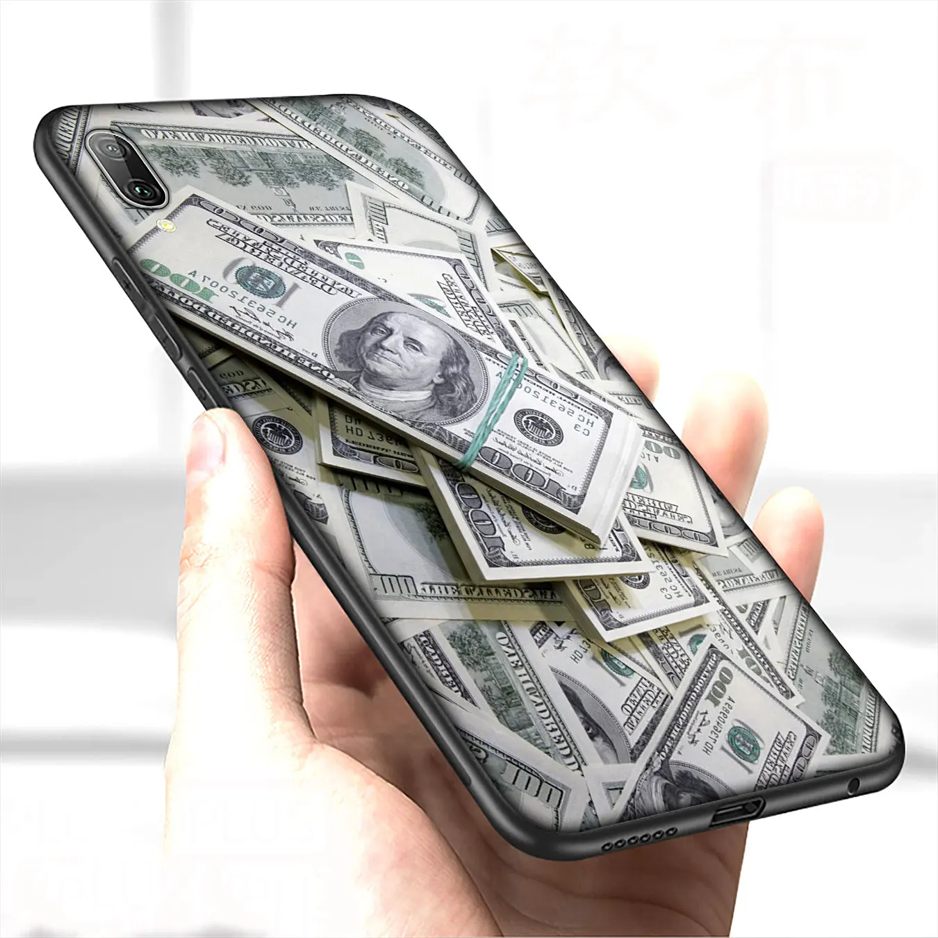 IYICAO Dollar GBP euros Soft Silicone Case for Huawei Y9 Y7 Y6 Prime 2019 Honor 20 10 9 9X 8C 8X 8 Lite 7C 7X 7A Pro |