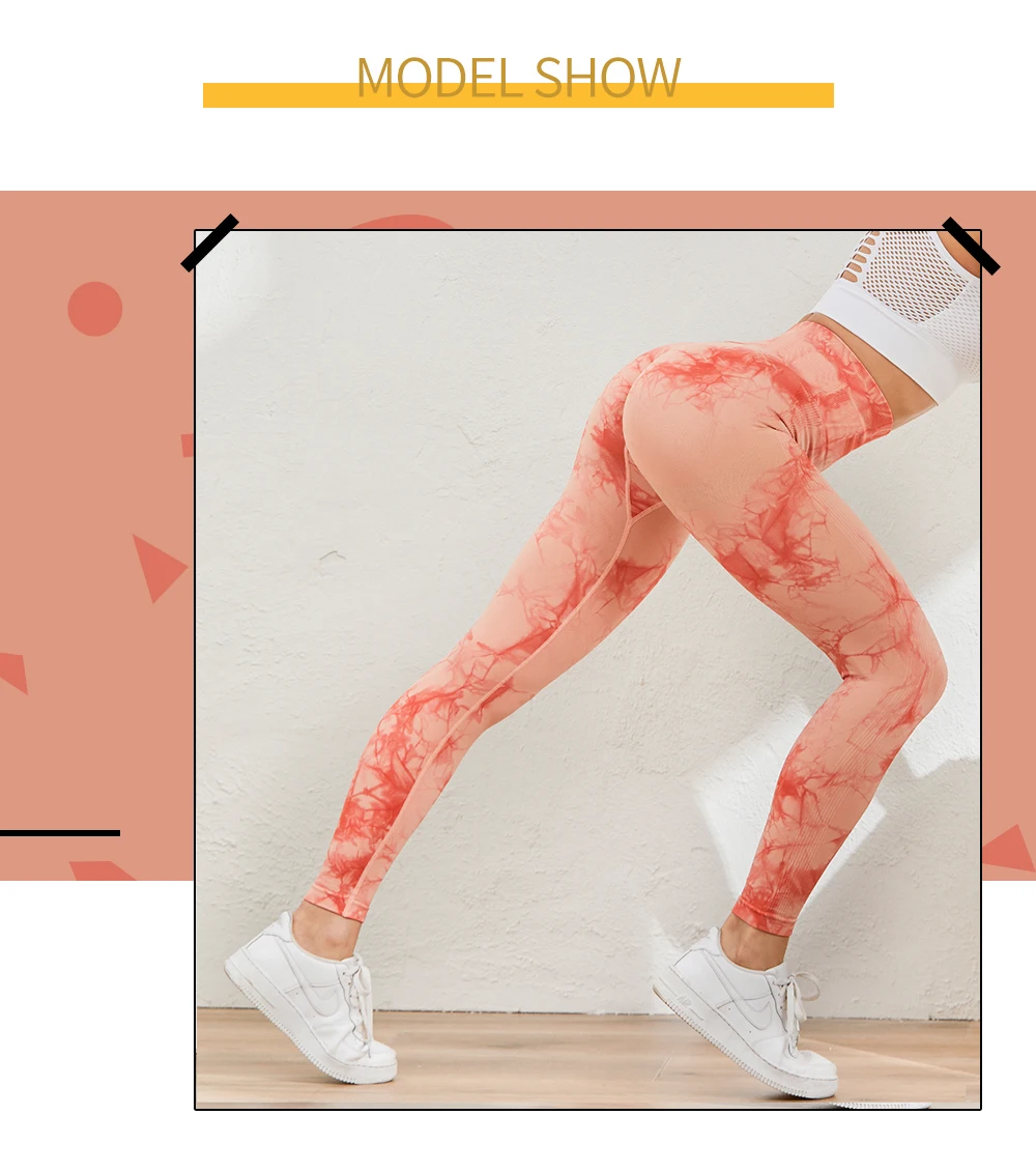 tights for women SALSPOR Tie Dye Bubble Butt Sexy Push Up Leggings High Waist Women Fitness Seamless Women Leggins Slim Gym Sport Leggings Women spanx faux leather leggings