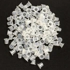 Чашка для чернил для татуировок, пластиковая, 100, шт.упак., для перманентного макияжа бровей, чернил для татуировок, размер SML, для боди-арта, контейнер для пигмента