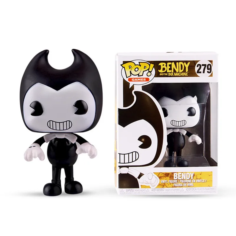 

10cm Game Bendy And Ink Machine PVC Model Toy Kids Collection Action Figures Dolls Bendy PVC Toys Gifts