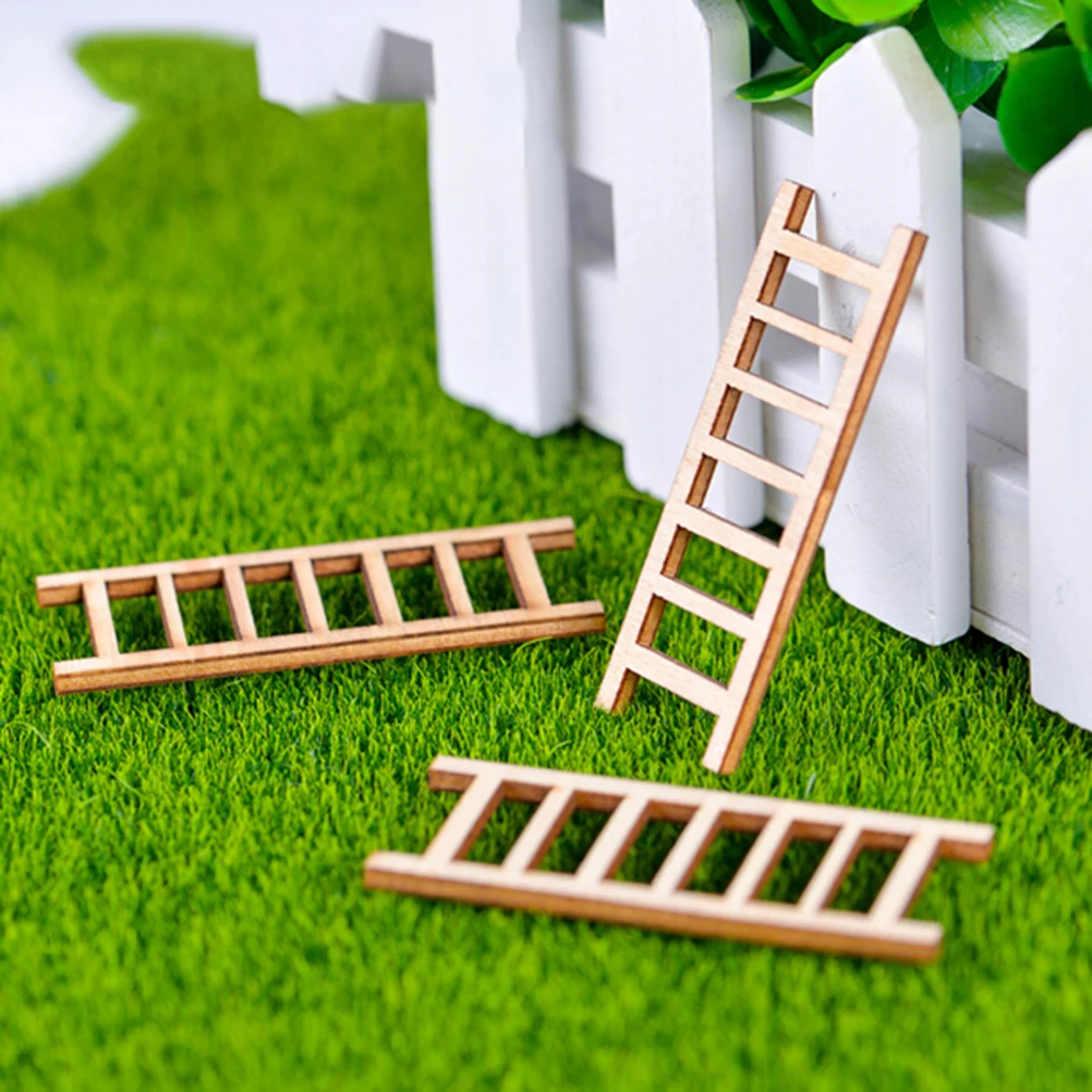 

6 Stairs Garden Figurine Crafts Micro Landscape DIY Potted decoration