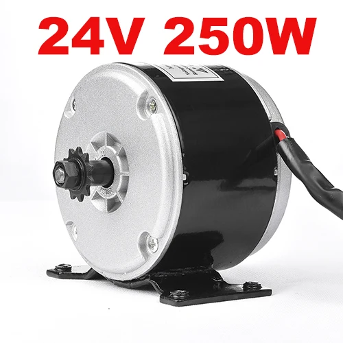 24V 250W Комплект для переоборудования электрического велосипеда 24 в 36 в 48 В DC матовый мотор 250 Вт/350 Вт/500 Вт электродвигатель Средний привод двигателя 1000 Вт колеса дорожного велосипеда - Цвет: 24V 250W