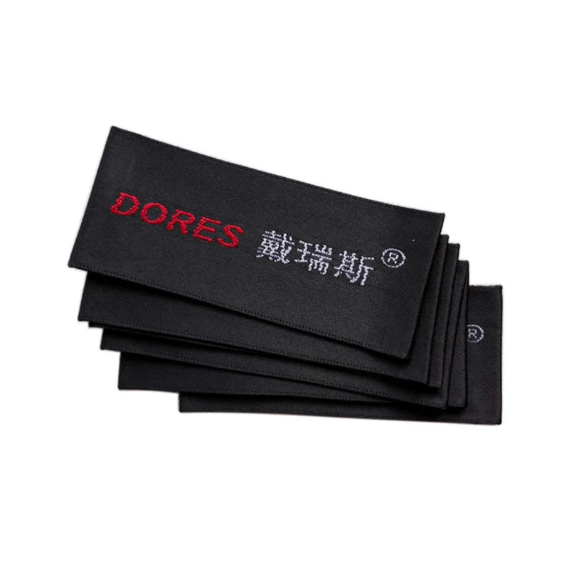 Высококачественные пользовательские этикетки для одежды брендовые тканые