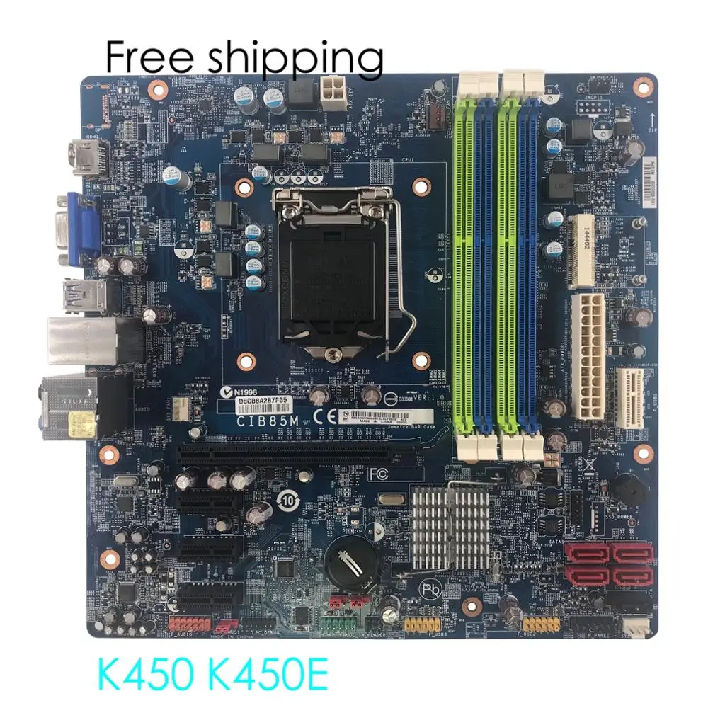 K450 для Lenovo K450E CIB85M B85 десктопная материнская плата 100% тест