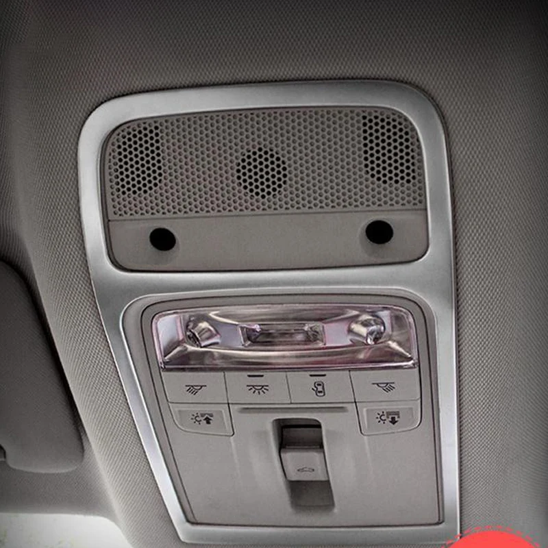 Автомобильный Стайлинг интерьер молдинг крыша лампа для чтения рамка украшение