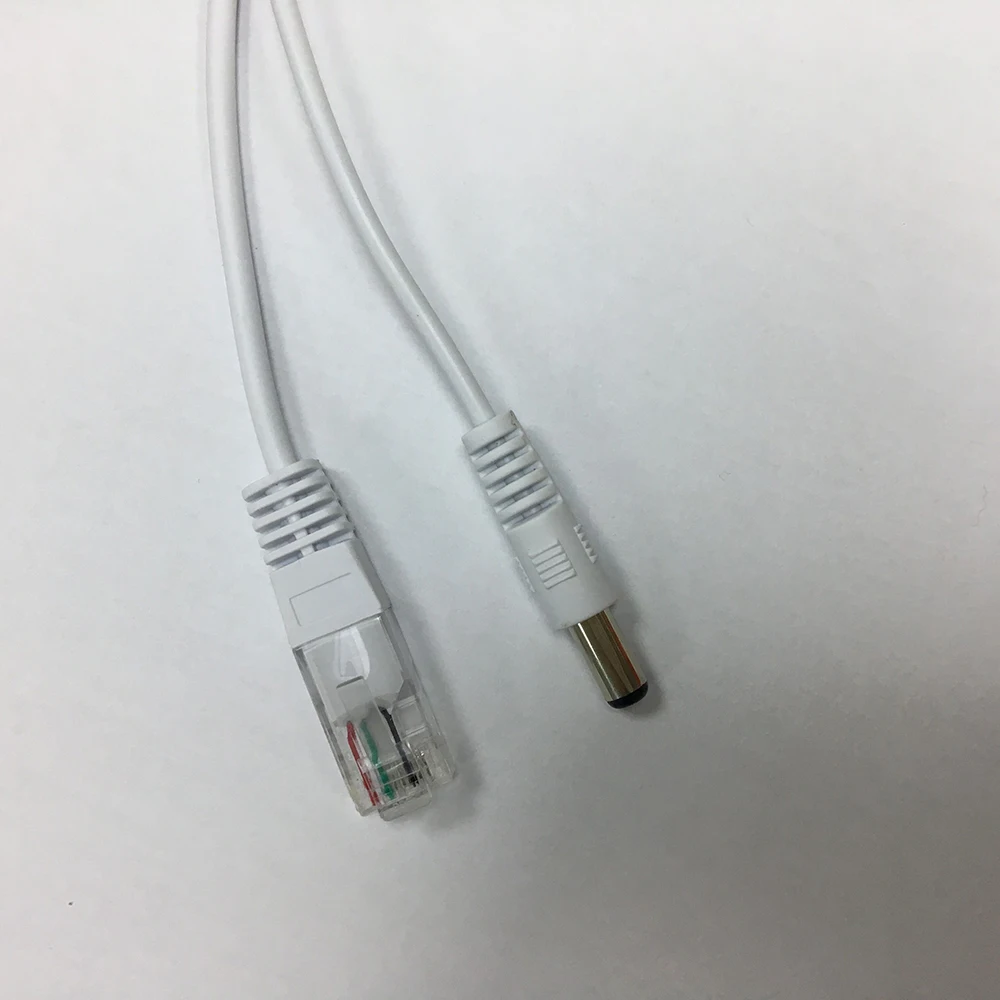 Кабель POE для IP-камеры Пассивный адаптер Power Over Ethernet разветвитель инжектор RJ45