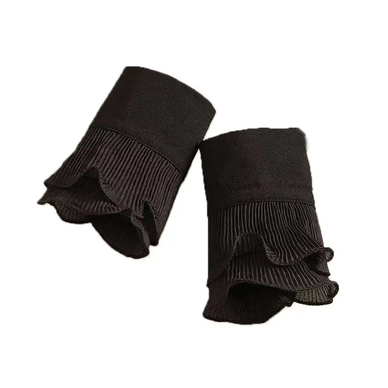 1 пара женские кружевные плиссированные с рюшами свитера фальшивыми