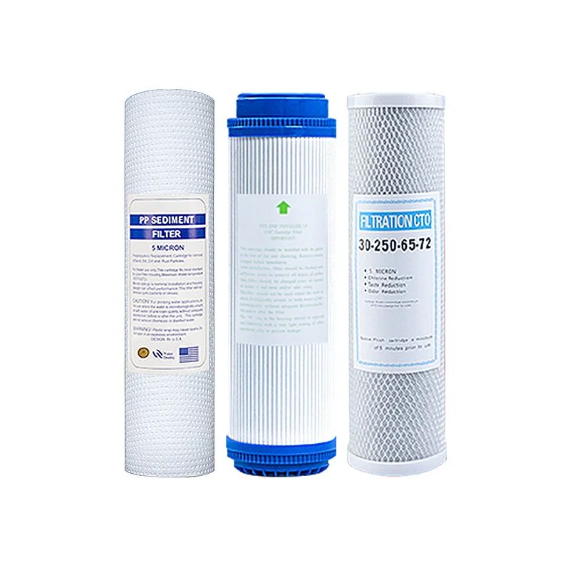 10 inch pp cotton particles Water filter UDF CTO Activated carbon water purifier Replacement core for home WF59 | Бытовая техника